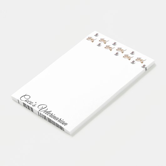 Post-it Notes Veterarian (Schuin)
