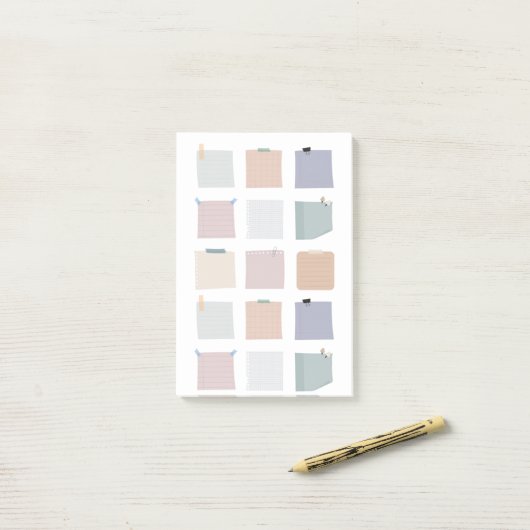 Post-it Notes Vierkante Notities (Op bureau)