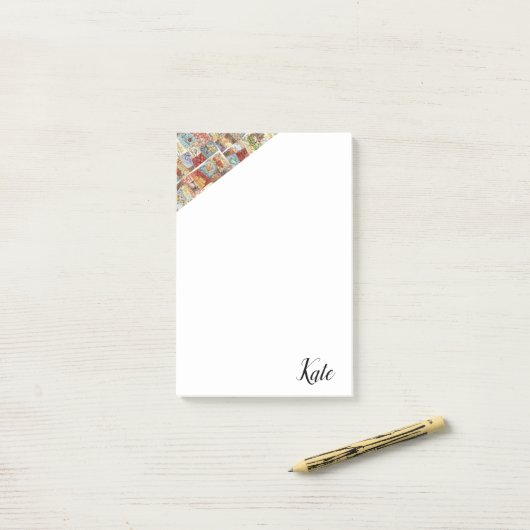 Post-it Notes Vintage Naaien (Op bureau)