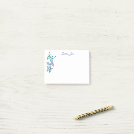 Post-it-Notes-Vlinders Post-it® Notes (Op bureau)
