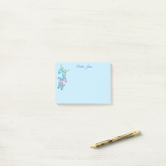 Post-it-Notes-Vlinders Post-it® Notes (Op bureau)