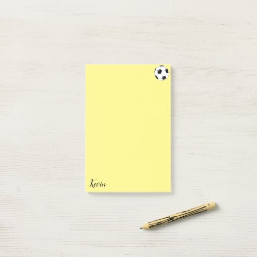 Post-it Notes Voetbal (Op bureau)