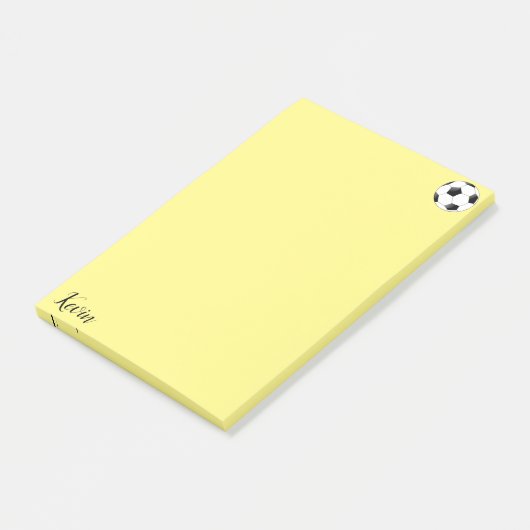Post-it Notes Voetbal (Schuin)