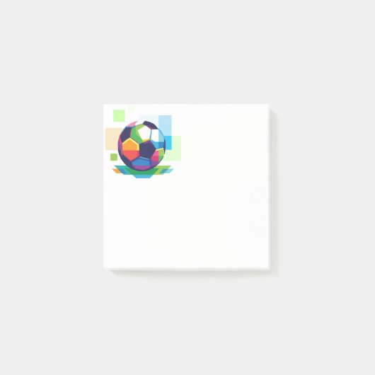 Post-it-Notes-Voetbal Post-it® Notes (Voorkant)