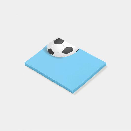 Post-it-Notes-Voetbal Post-it® Notes (Schuin)