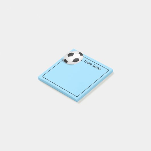 Post-it-Notes-Voetbal Post-it® Notes (Schuin)