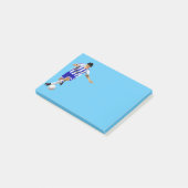 Post-it-Notes-Voetbalspeler Post-it® Notes (Schuin)