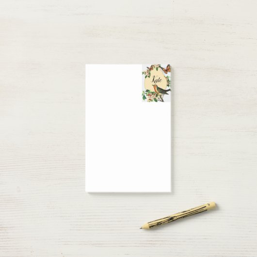 Post-it Notes Vogels (Op bureau)
