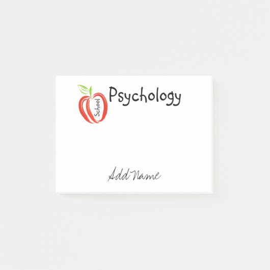 Post-it® notes voor schoolpsychologie (Voorkant)