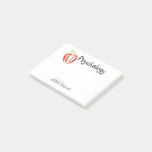 Post-it® notes voor schoolpsychologie (Schuin)