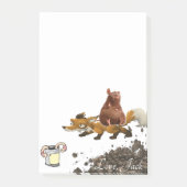 Post-it Notes Vos Muis Worm (Voorkant)