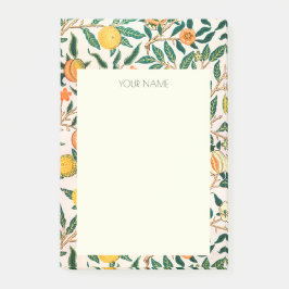 POST-IT NOTES WILLIAM MORRIS YELLOW POMEGRANATES