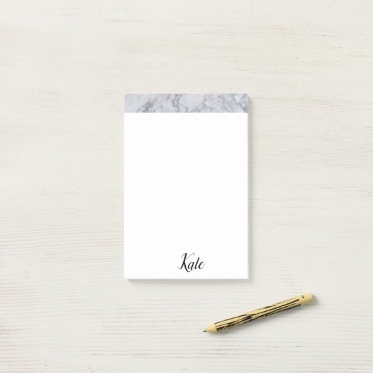 Post-it Notes Witte Marmer (Op bureau)