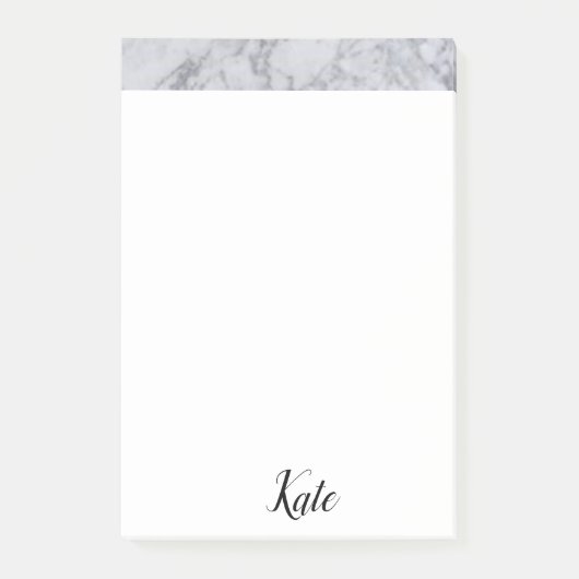 Post-it Notes Witte Marmer (Voorkant)