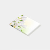 Post-it-Notes-Witte Tulpen Post-it® Notes (Schuin)