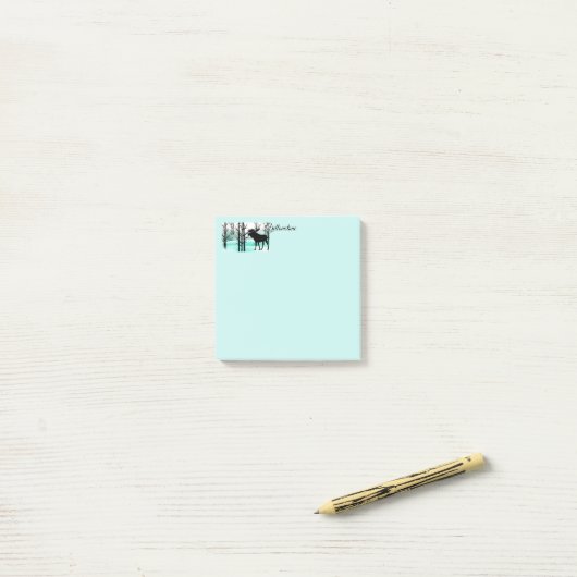 Post-it-Notes Yellowstone Eland Post-it® Notes (Op bureau)