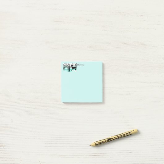 Post-it-Notes Yellowstone-hert Post-it® Notes (Op bureau)