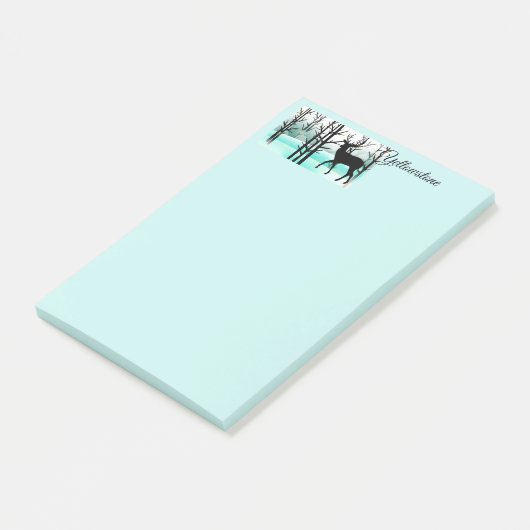 Post-it-Notes Yellowstone-hert Post-it® Notes (Schuin)