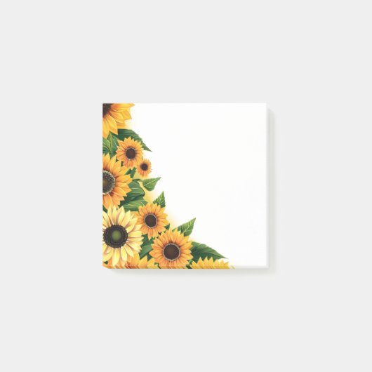 Post-it-Notes-zonnebloemen Post-it® Notes (Voorkant)