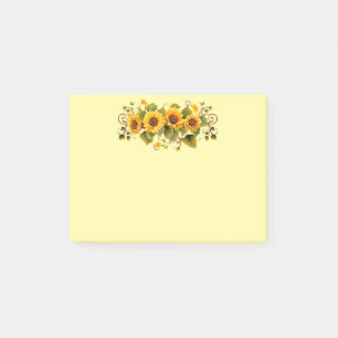Post-it-Notes-zonnebloemen Post-it® Notes