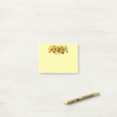 Post-it-Notes-zonnebloemen Post-it® Notes (Op bureau)