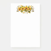 Post-it-Notes-zonnebloemen Post-it® Notes (Voorkant)