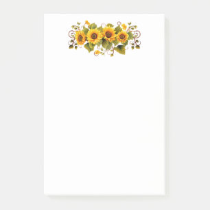 Post-it-Notes-zonnebloemen Post-it® Notes