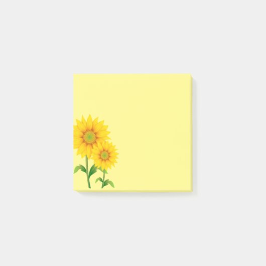 Post-it-Notes-zonnebloemen Post-it® Notes (Voorkant)