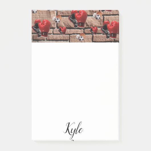 Post-it Notitie Blokjes Bokshandschoenen Post-it® Notes (Voorkant)