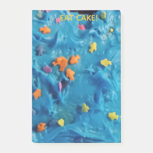 Post-it Notitie Eet Taart Post-it® Notes (Voorkant)