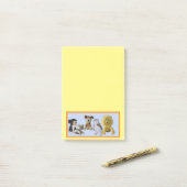 Post-it Notitie - Groep Speelgoed Dieren in Frame Post-it® Notes (Op bureau)