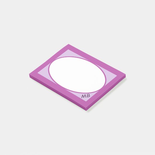 Post-it notitie - Lavendel Lijsten Post-it® Notes (Schuin)