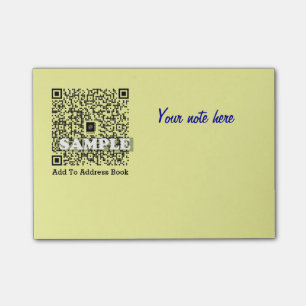 Post-it notitie met QR-code Post-it® Notes