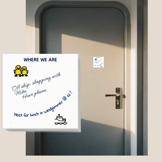 Post-it-notitieboekjes Eenden & Scheepscruiseschip Post-it® Notes