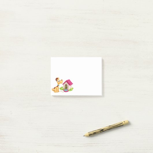 Post-it-Notitiehond Post-it® Notes (Op bureau)
