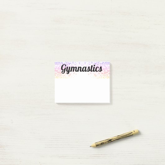 Post-it notities 4x3 kleurrijke turnscans post-it® notes (Op bureau)