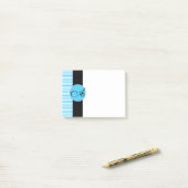 Post-it notities, aangepast monogram post-it® notes (Op bureau)