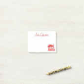 Post-It-notities | Aardbeienijs en lepel Post-it® Notes (Op bureau)