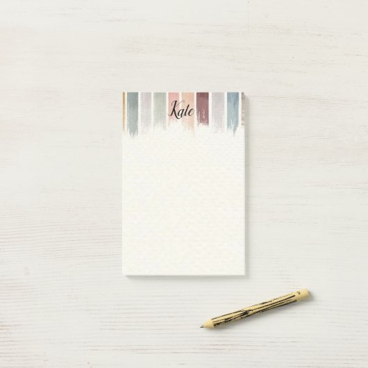 Post-it Notities Aardetinten Post-it® Notes (Op bureau)