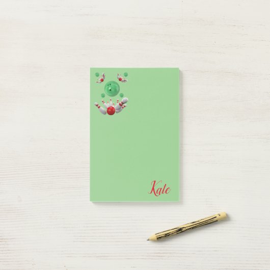 Post-it Notities Bowling Post-it® Notes (Op bureau)