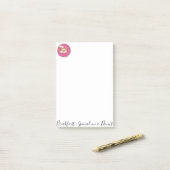 Post-it Notities Eieren Donut Post-it® Notes (Op bureau)