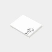 Post-It-notities | Gangsterpaddenstoel Met Een Kat Post-it® Notes (Schuin)