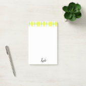 Post-it Notities Geel Katernenprint Post-it® Notes (Kantoor)