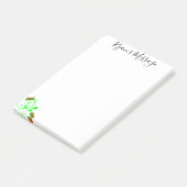 Post-it Notities Groene Schildpadden Bloemen Post-it® Notes (Schuin)