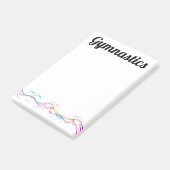 Post-it notities - Gymnastiek notities 4 x 6 inch Post-it® Notes (Schuin)
