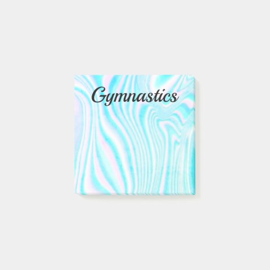 Post-it Notities Gymnastiek Stationery Post-it® Notes (Voorkant)