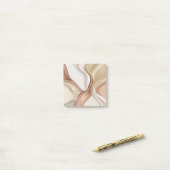 Post-It notities in stijlvolle grafiek Post-it® Notes (Op bureau)