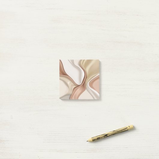 Post-It notities in stijlvolle grafiek Post-it® Notes (Op bureau)