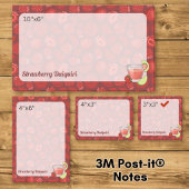 Post-it-notities met aardbei Daiquiri Post-it® Notes