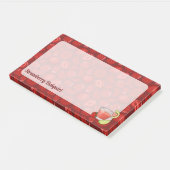 Post-it-notities met aardbeiendaiquiri post-it® notes (Schuin)